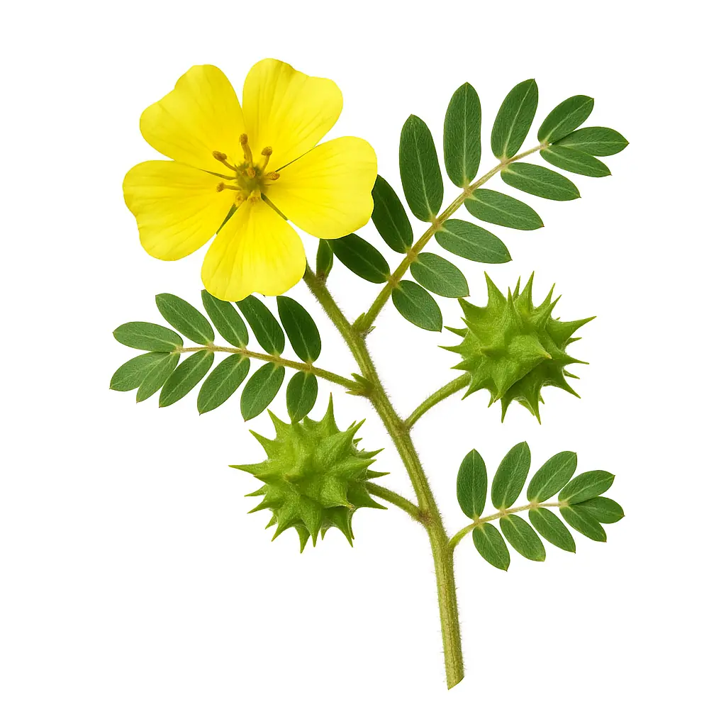 Tribulus terrestris — plante naturelle pour le bien-être général